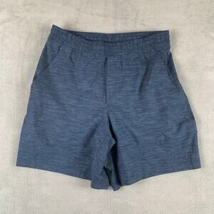 Lululemon Men's Blue Short Size M Gym Preppy Activewear